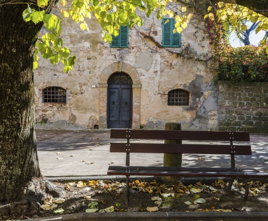 Osteria La Porta Ristorante A Monticchiello Toscana